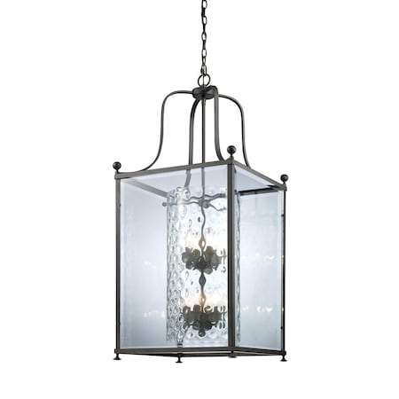 Z-Lite Fairview 8 Light Pendant, Bronze 177-8